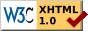 XHTML 1.0 Strict Valid XHTML 1.0 Strict