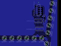 Layout Displayplatine